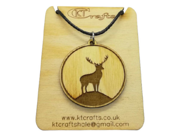 Stag Pendant Necklace